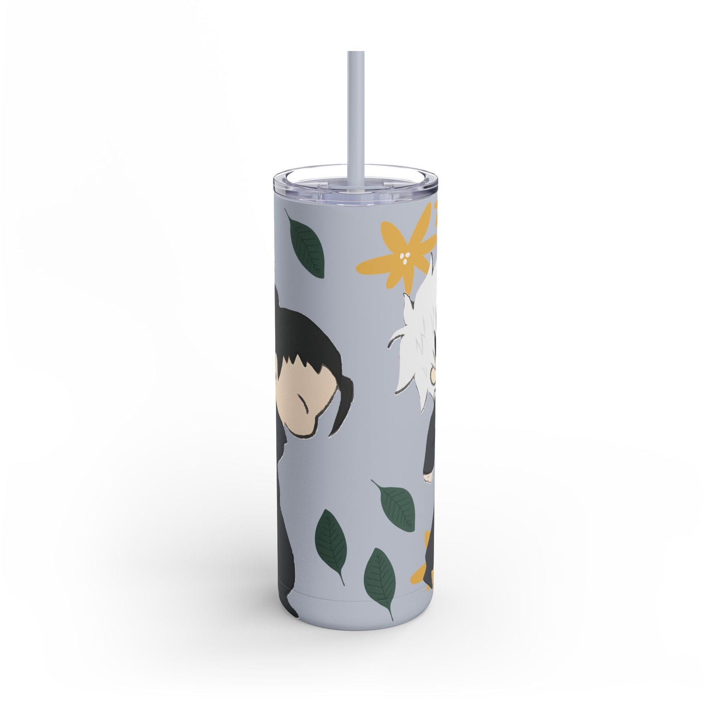 Anime Skinny Matte Tumbler, 20oz - Double-Wall Stainless Steel