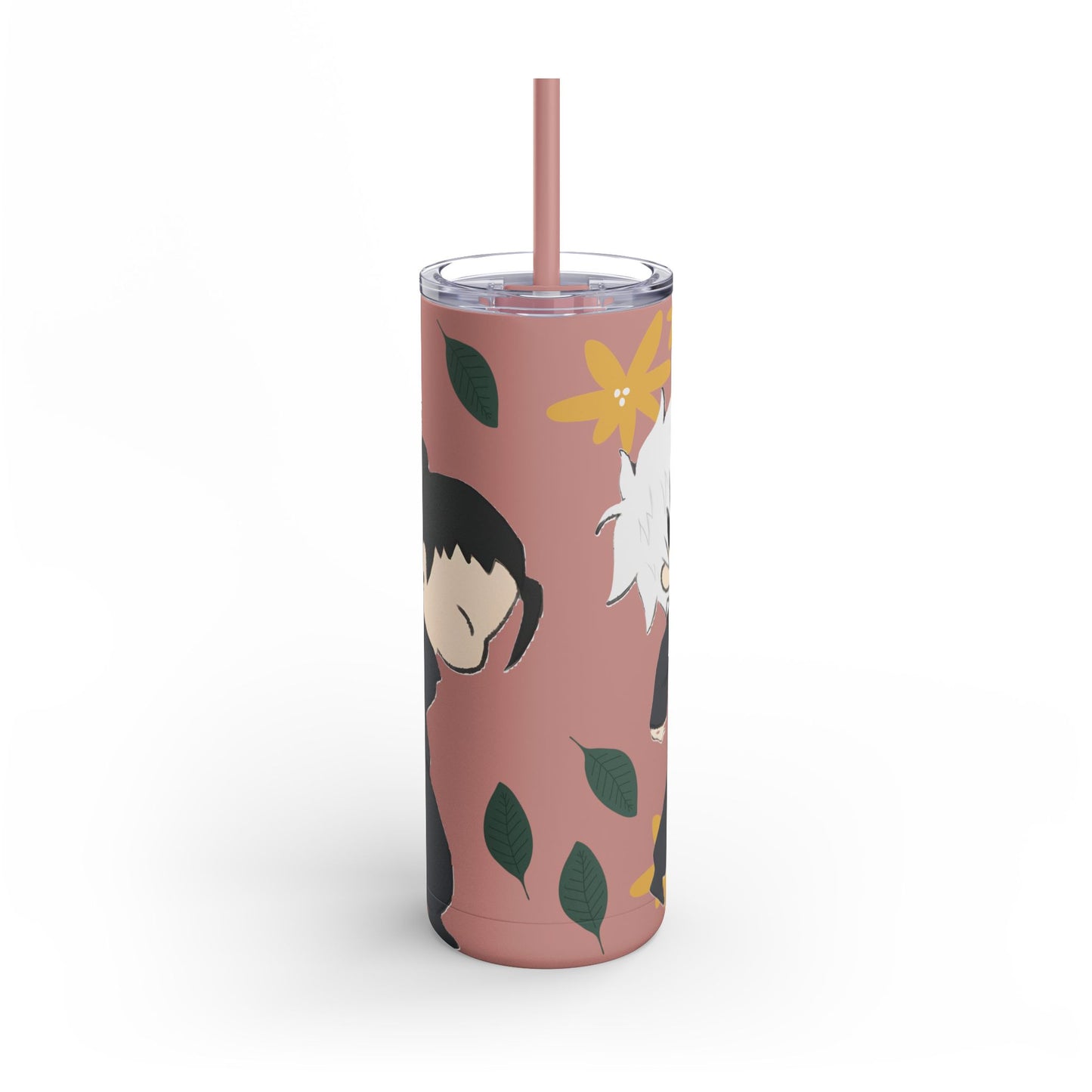 Anime Skinny Matte Tumbler, 20oz - Double-Wall Stainless Steel