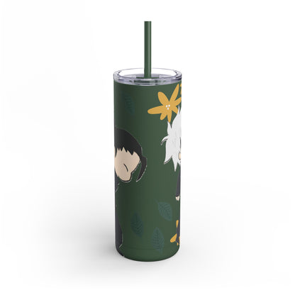 Anime Skinny Matte Tumbler, 20oz - Double-Wall Stainless Steel