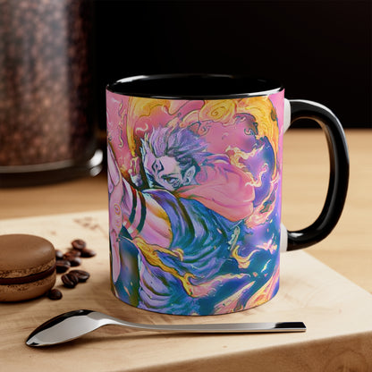 Anime Aesthetic Mug for JJK Fans- 11 oz Ceramic with Glossy Finish