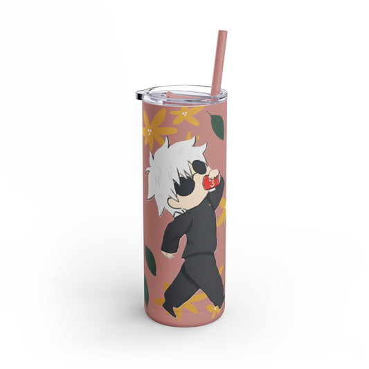 Anime Skinny Matte Tumbler, 20oz - Double-Wall Stainless Steel