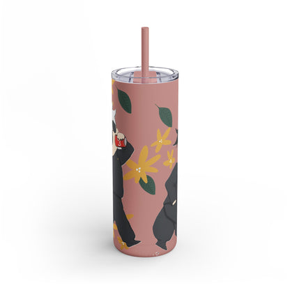 Anime Skinny Matte Tumbler, 20oz - Double-Wall Stainless Steel