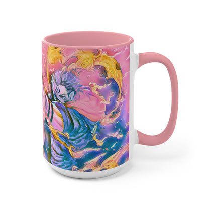 Anime Aesthetic Mug for JJK Fans- 11 oz Ceramic with Glossy Finish