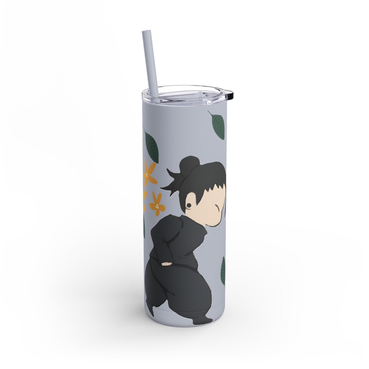 Anime Skinny Matte Tumbler, 20oz - Double-Wall Stainless Steel