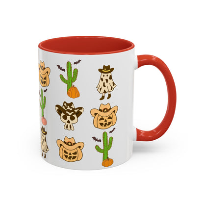 Cowboy Halloween Mug, Western Halloween Mug