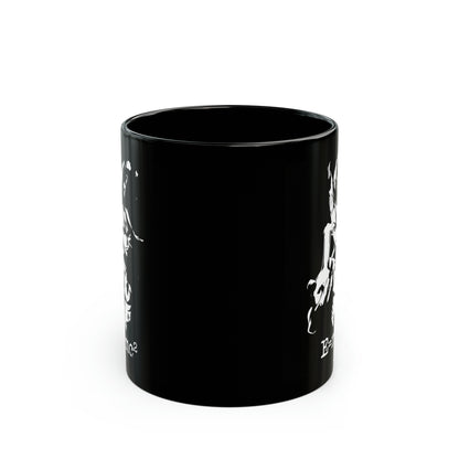 E=mc2 Zenku Black Mug