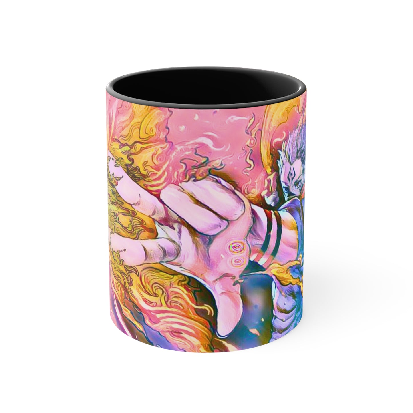 Anime Aesthetic Mug for JJK Fans- 11 oz Ceramic with Glossy Finish