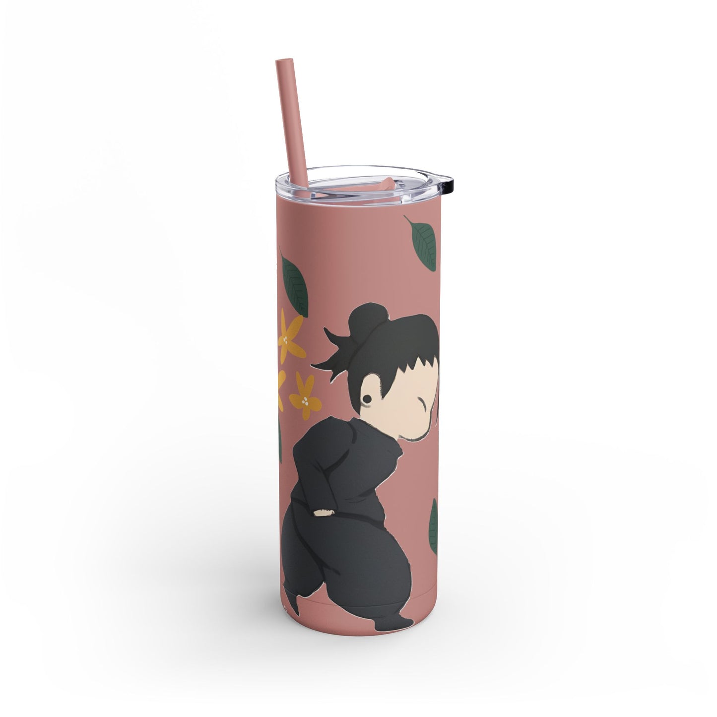 Anime Skinny Matte Tumbler, 20oz - Double-Wall Stainless Steel