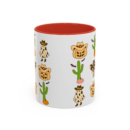 Cowboy Halloween Mug, Western Halloween Mug