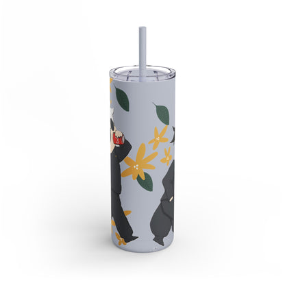 Anime Skinny Matte Tumbler, 20oz - Double-Wall Stainless Steel