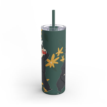 Anime Skinny Matte Tumbler, 20oz - Double-Wall Stainless Steel