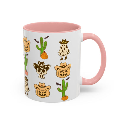 Cowboy Halloween Mug, Western Halloween Mug