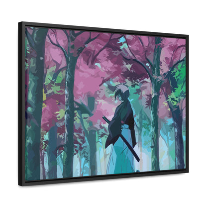 Aesthetic Anime Canvas Wallart featuring Kenshin AnimeInkBug