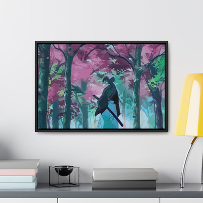 Aesthetic Anime Canvas Wallart featuring Kenshin AnimeInkBug