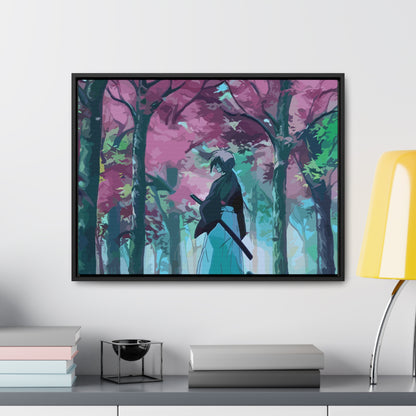 Aesthetic Anime Canvas Wallart featuring Kenshin AnimeInkBug