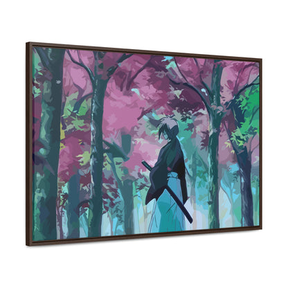 Aesthetic Anime Canvas Wallart featuring Kenshin AnimeInkBug