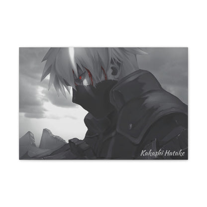 Anime Canvas Wallart for Kakashi Fans AnimeInkBug