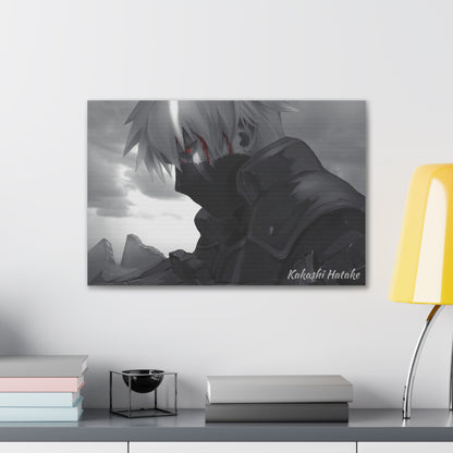 Anime Canvas Wallart for Kakashi Fans AnimeInkBug