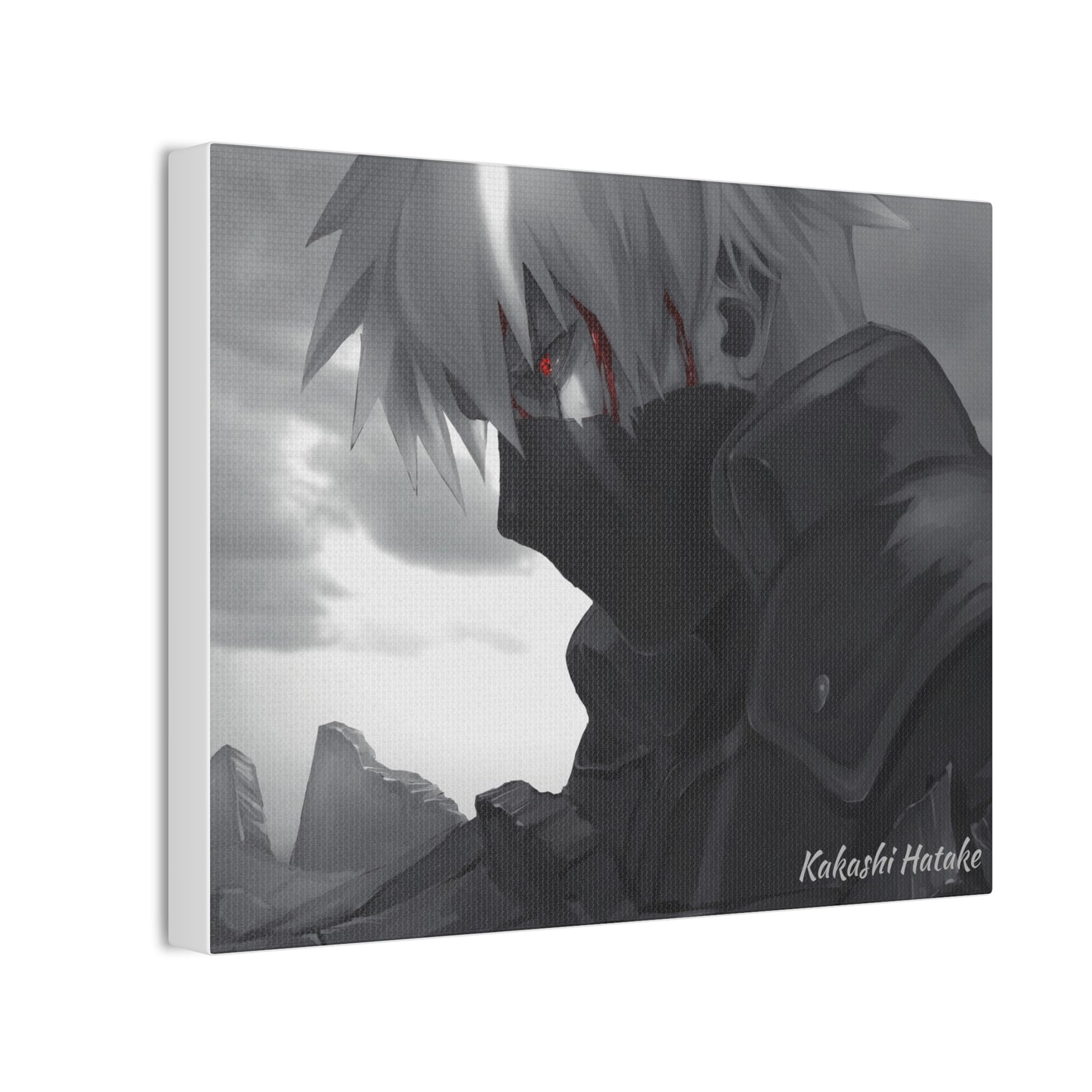 Anime Canvas Wallart for Kakashi Fans AnimeInkBug