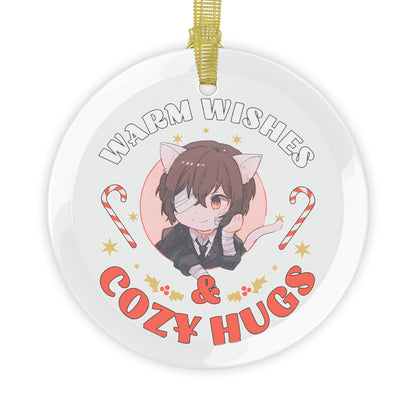 Anime Christmas Ornament Dazai Ornament- Exquisite Glass Decoration AnimeInkBug