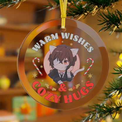 Anime Christmas Ornament Dazai Ornament- Exquisite Glass Decoration AnimeInkBug