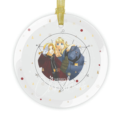 Anime Christmas Ornament FMA Ornament- Exquisite Glass Decoration AnimeInkBug