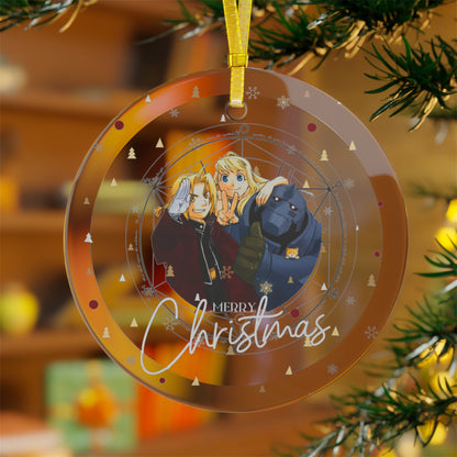 Anime Christmas Ornament FMA Ornament- Exquisite Glass Decoration AnimeInkBug