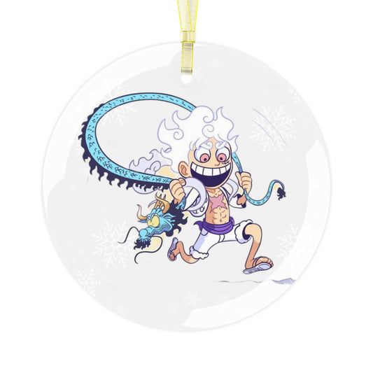 Anime Christmas Ornament Luffy's Crew AnimeInkBug