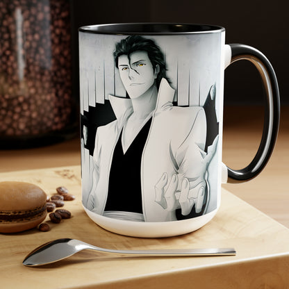 Anime Mug for Bleach Aizen Fans AnimeInkBug