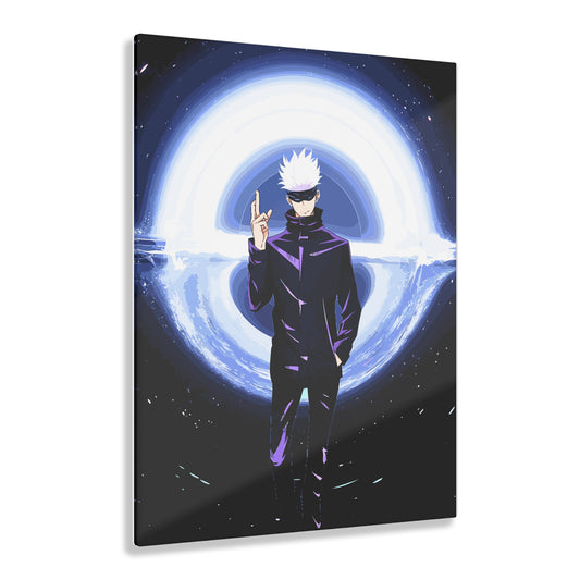 Anime Wall Art for Gojo Fans AnimeInkBug