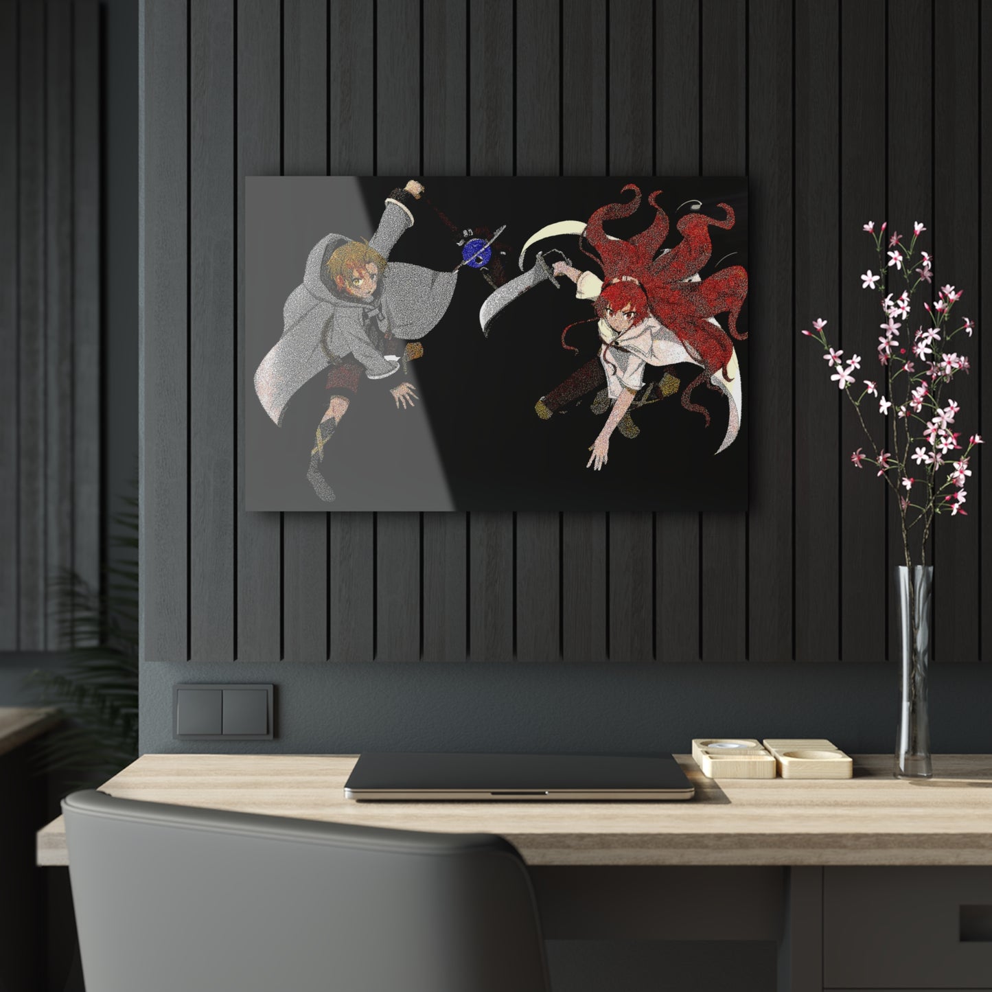 Anime Wall Art for Mushoku Fans AnimeInkBug