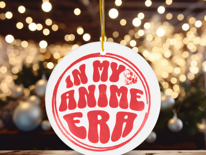 In My Anime Era Ornament Christmas Tree Decoration AnimeInkBug