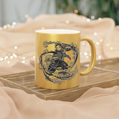 Manga Anime Metallic Mug AnimeInkBug