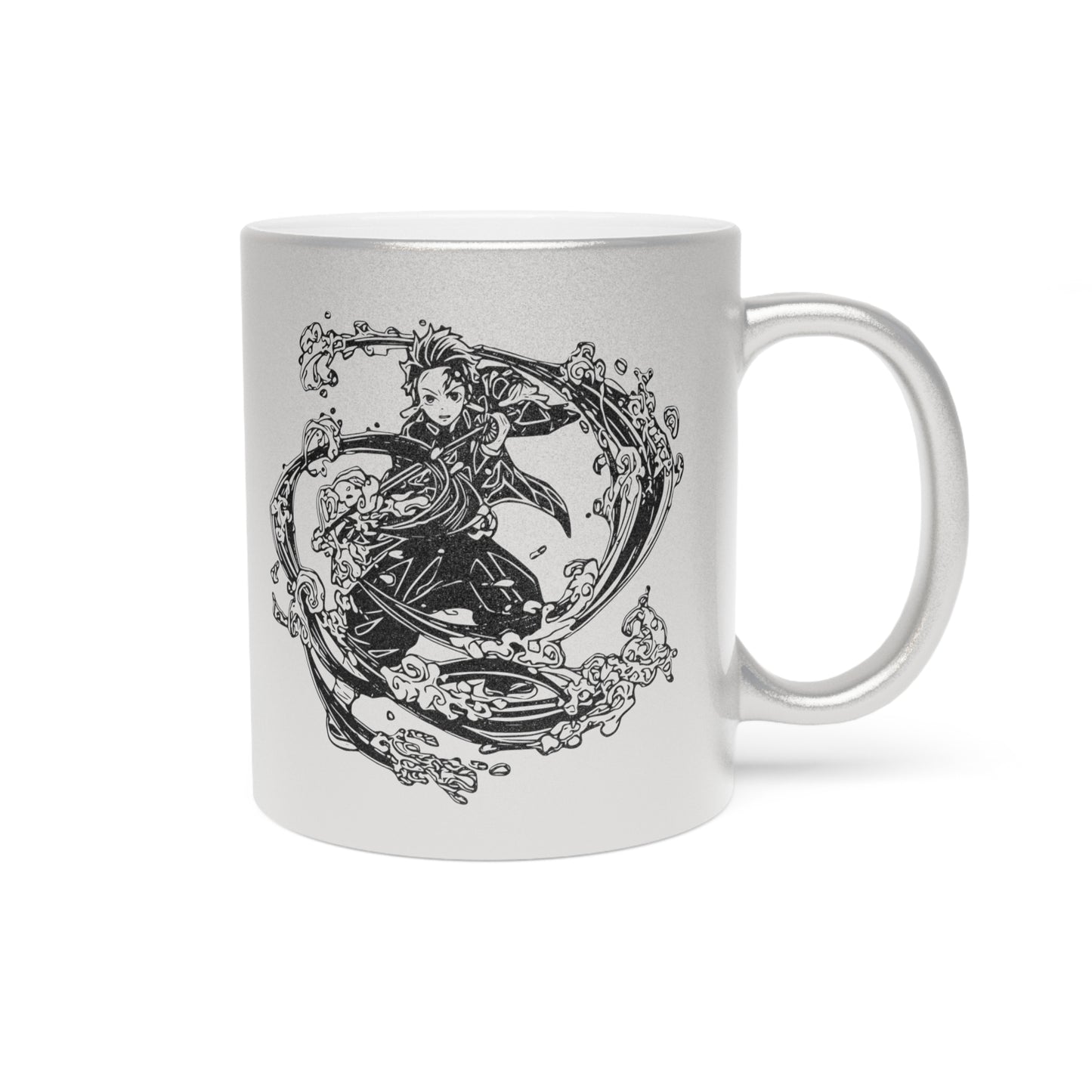 Manga Anime Metallic Mug AnimeInkBug