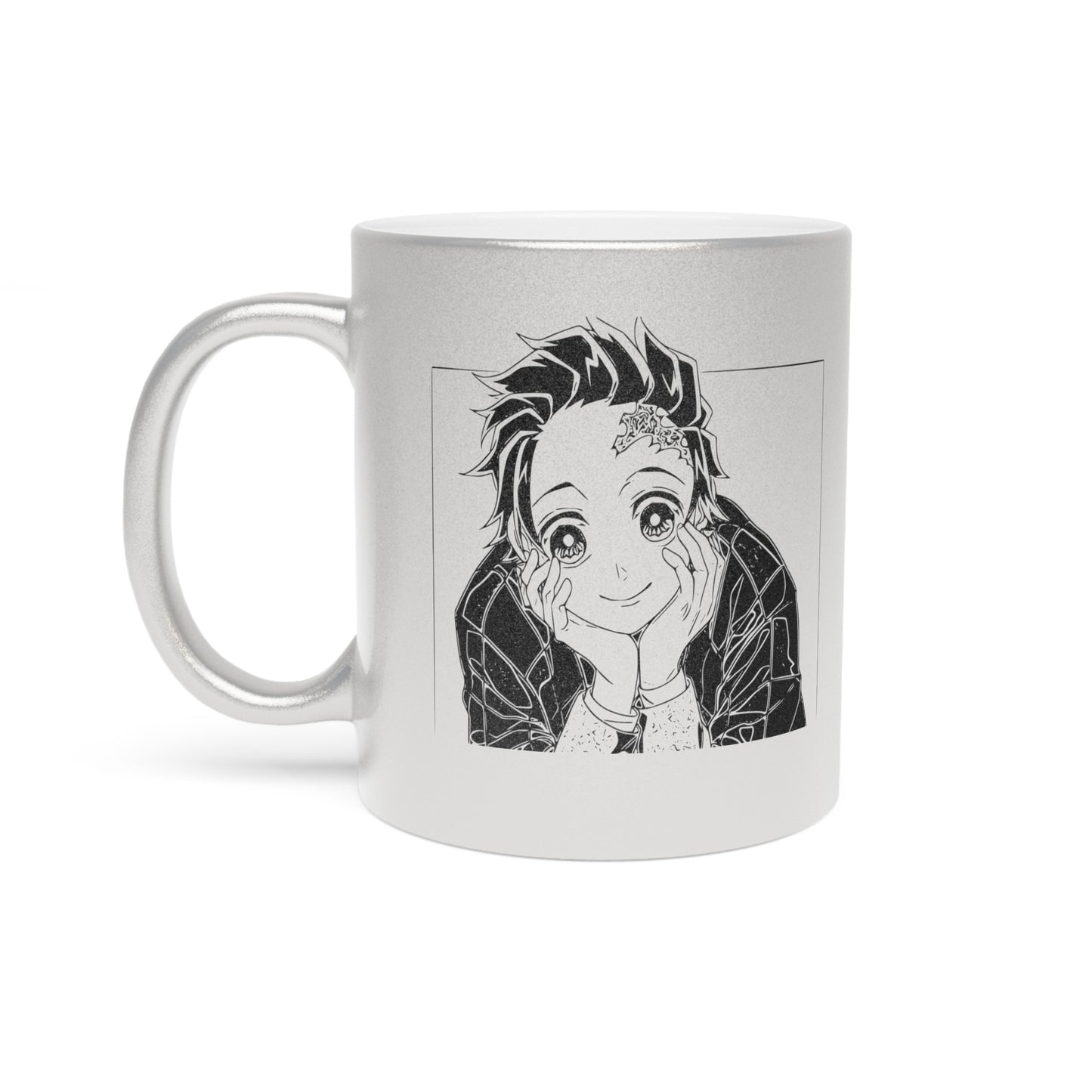 Manga Anime Metallic Mug AnimeInkBug