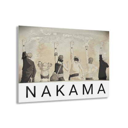 One Piece Nakama Acrylic Print AnimeInkBug