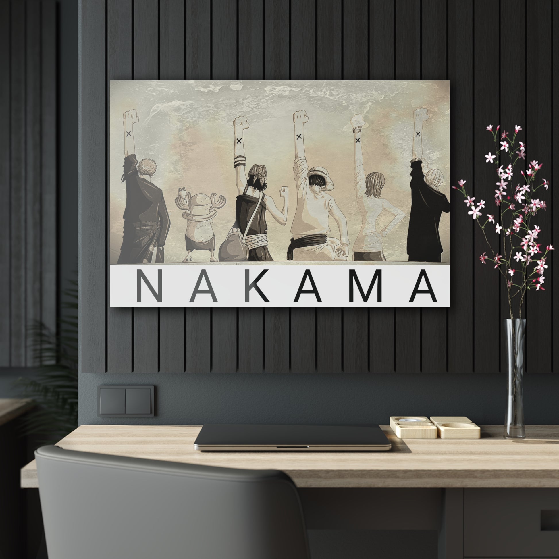 One Piece Nakama Acrylic Print AnimeInkBug