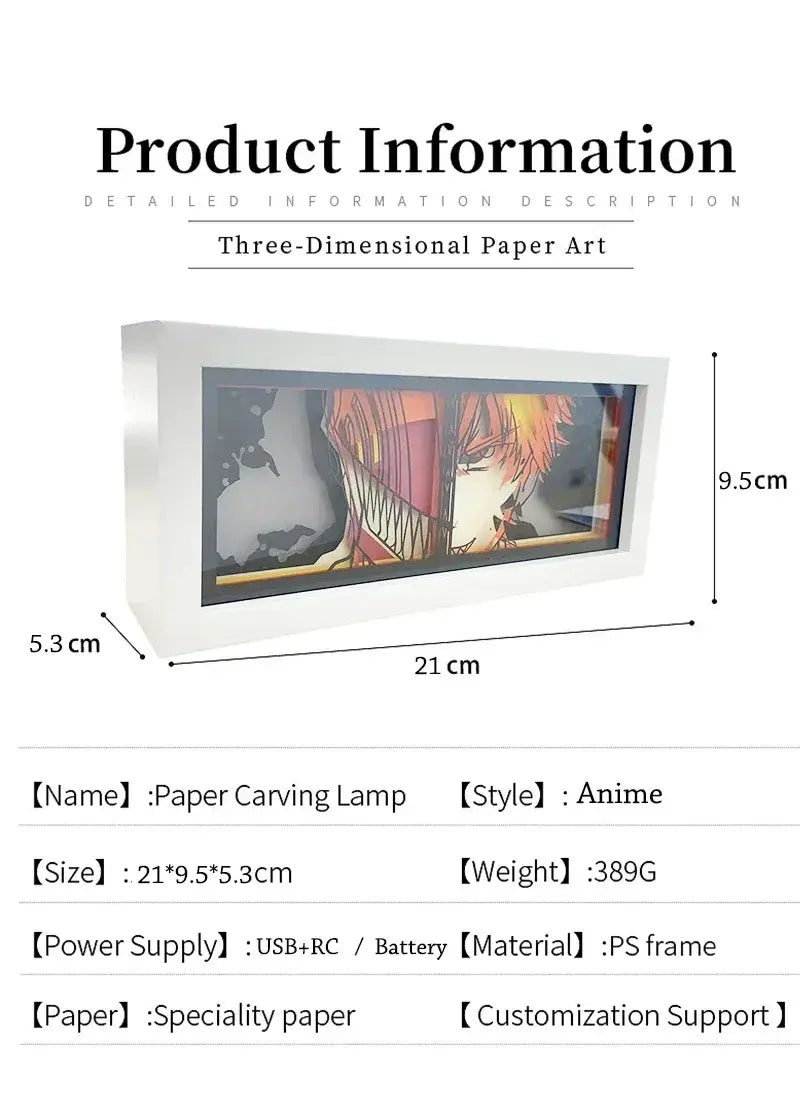 Jojo Night Light Anime Light Box