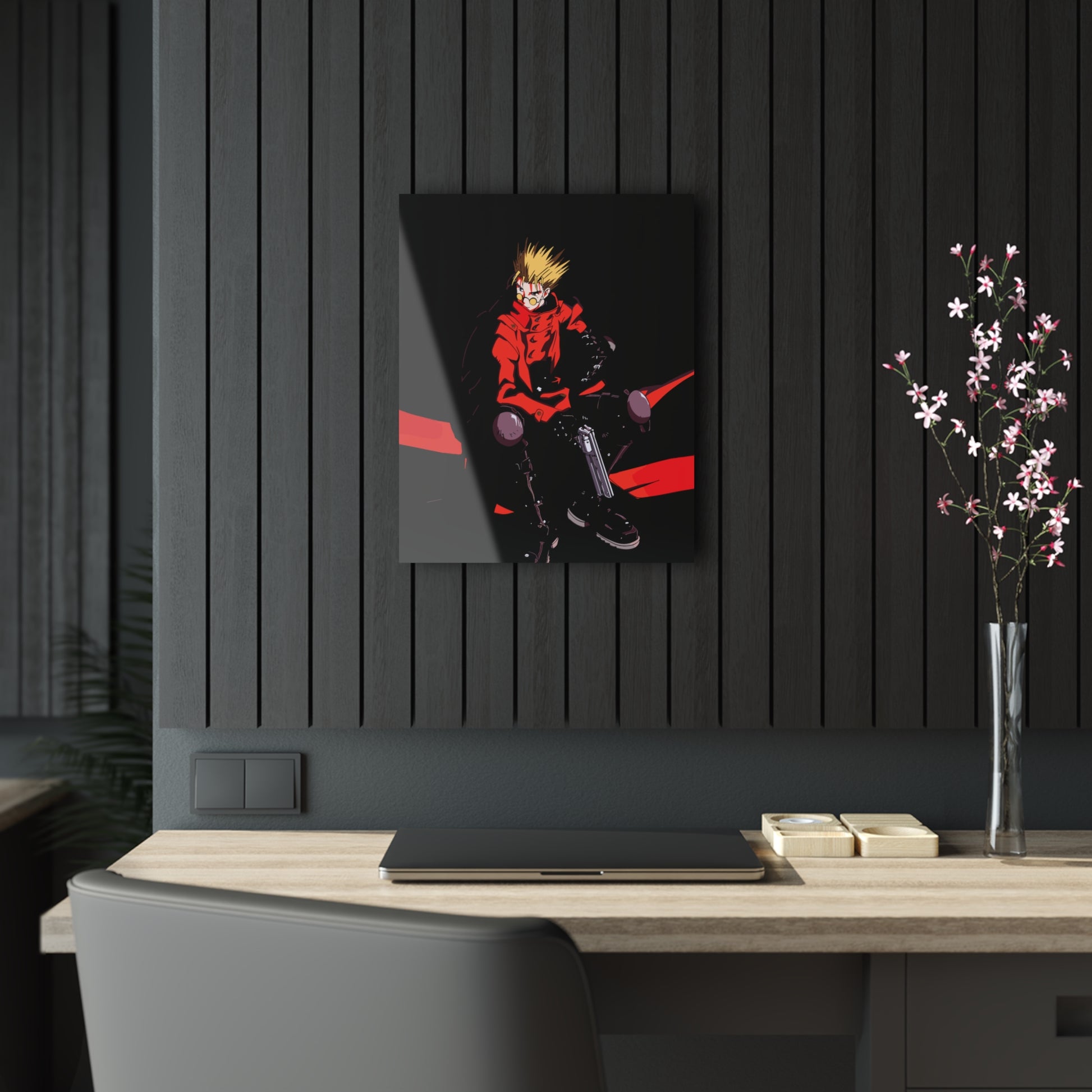 Vash Anime Wall Art AnimeInkBug