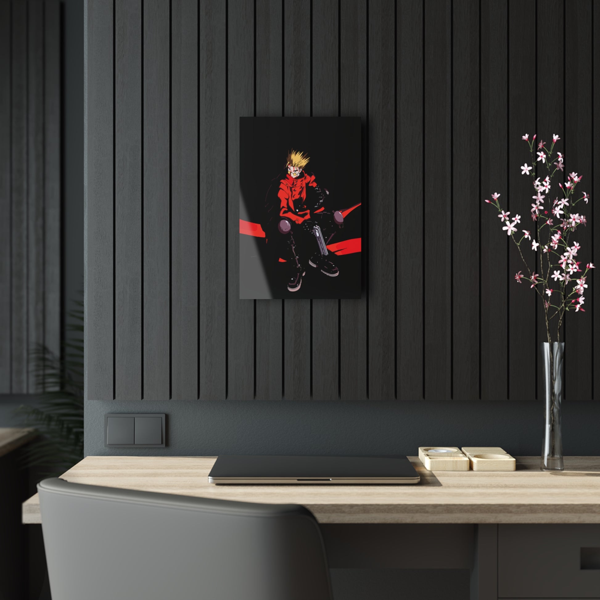 Vash Anime Wall Art AnimeInkBug