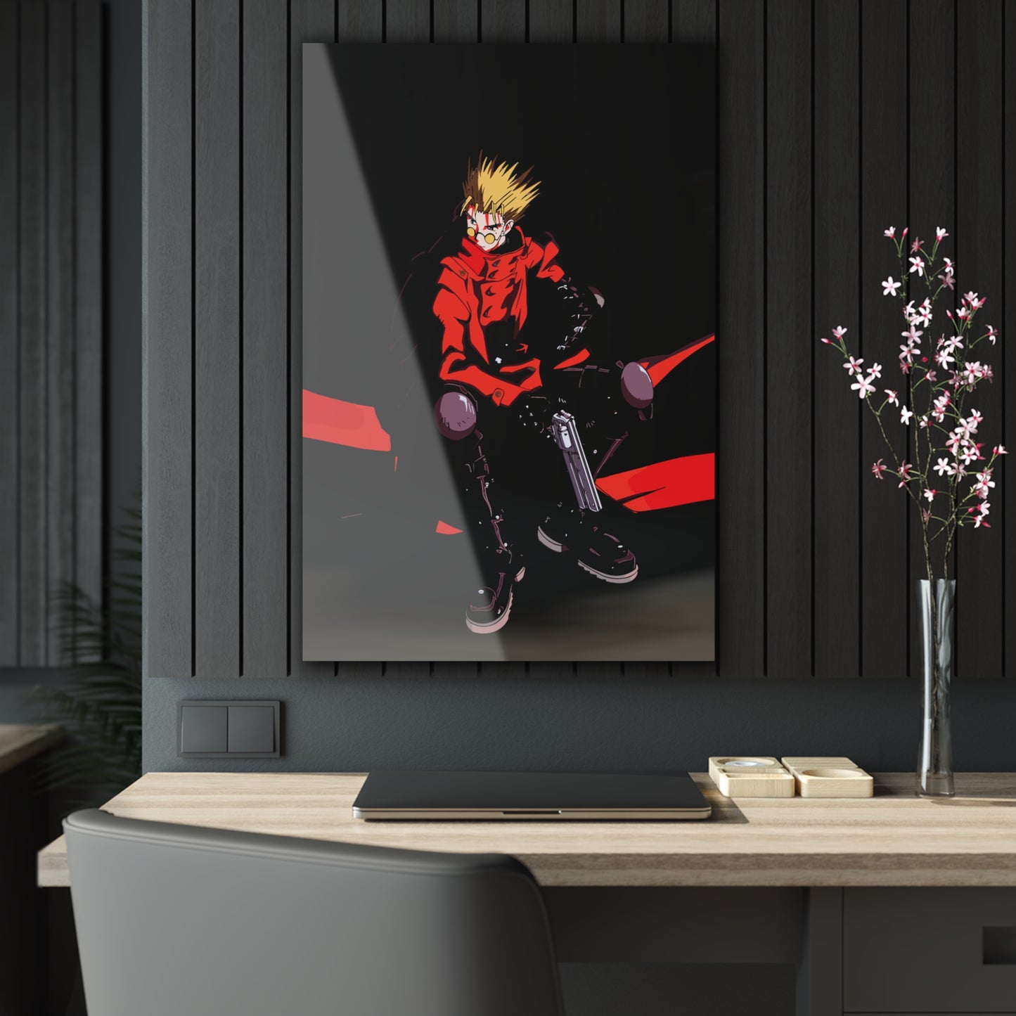 Vash Anime Wall Art AnimeInkBug