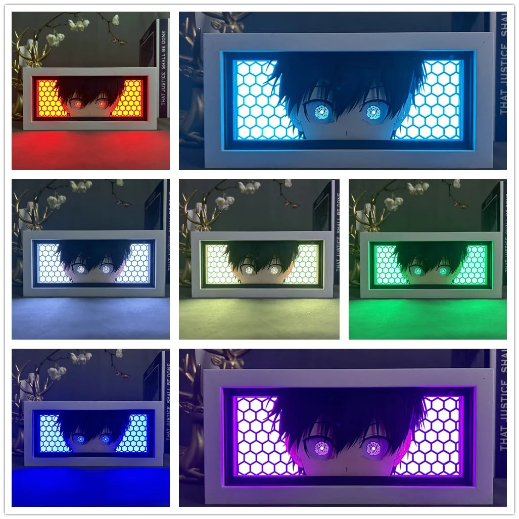 Yoichi Isagi Blue Lock Lightbox AnimeInkBug