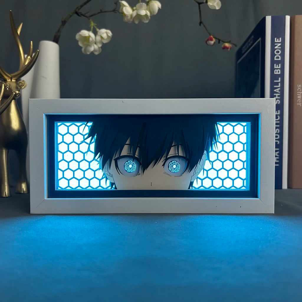 Yoichi Isagi Blue Lock Lightbox AnimeInkBug