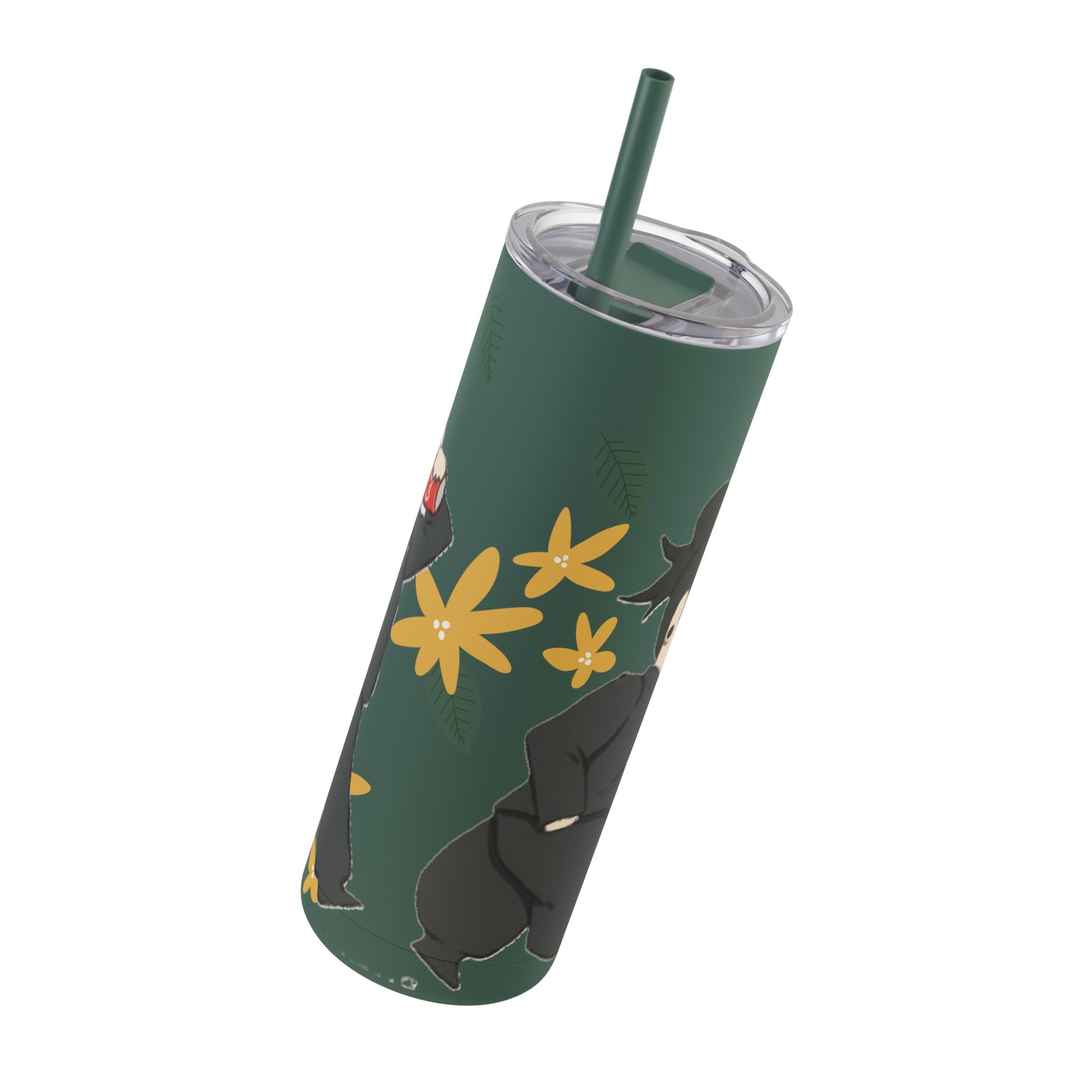 Anime Skinny Matte Tumbler, 20oz - Double-Wall Stainless Steel